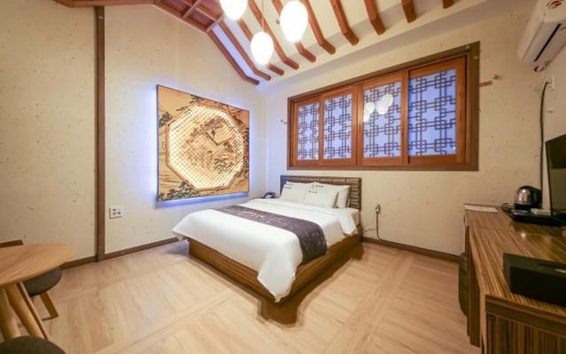Jeonju Hanok Hotel Kung Exteriör bild